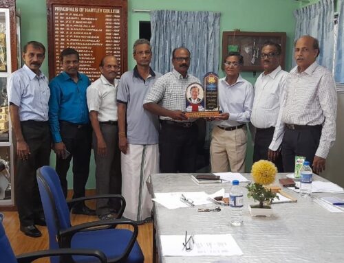 A Heartfelt Tribute to Dr. Nithi Chinnaiah: Honouring his Dedication and Service to Our Alma Mater